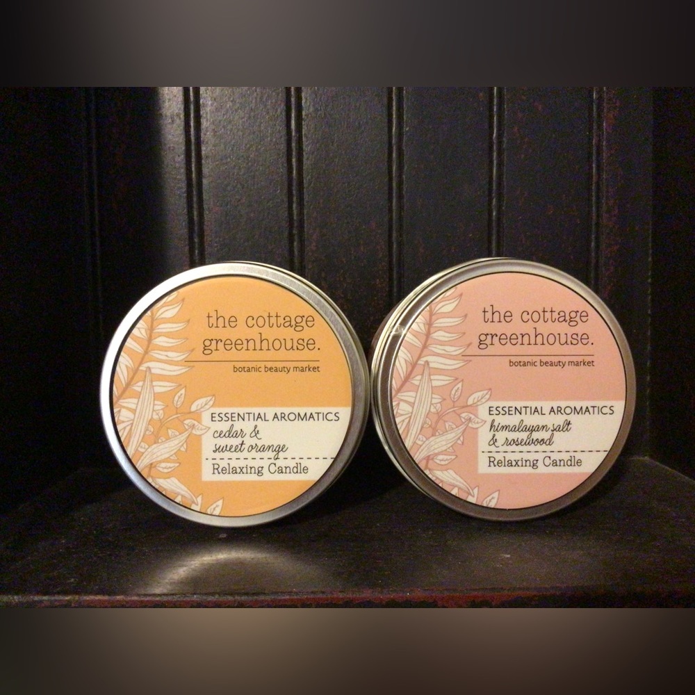 The Cottage Greenhouse Relaxing Candle Duo